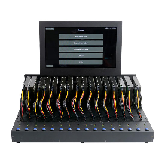 Billede af SAS/SATA Eraser med 16 porte